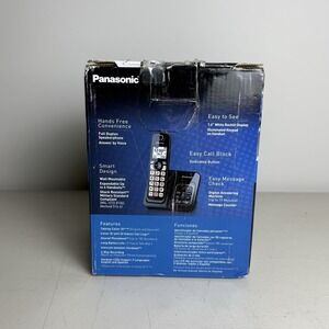 Panasonic KX-TGD830 Cordless Handset Phone With Answering Machine OPEN BOX